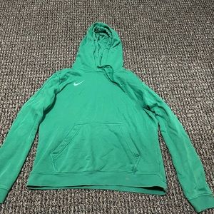 Green Nike hoodie